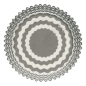 Preview: Cupcake Backförmchen - Chevron Grau